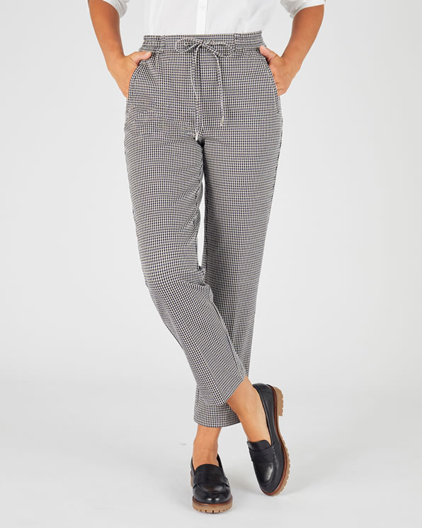 7/8-broek in milantricot, pull-on