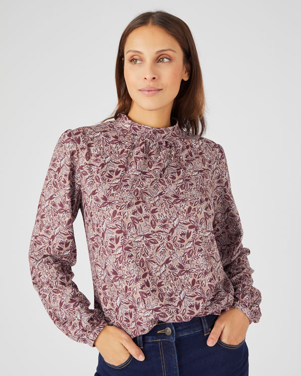 T-shirt maille chaude côtelée