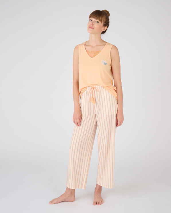 Pyjama met kuitbroek Jerseytricot, Climatyl