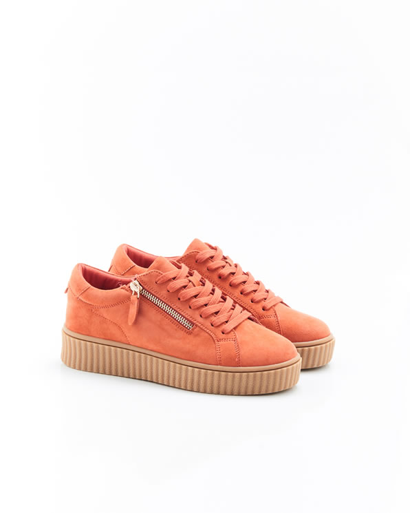 Amortyl tennisschoenen met sleehakken