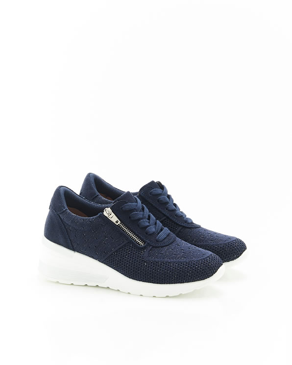 Sneaker met sleehak, Climatyl