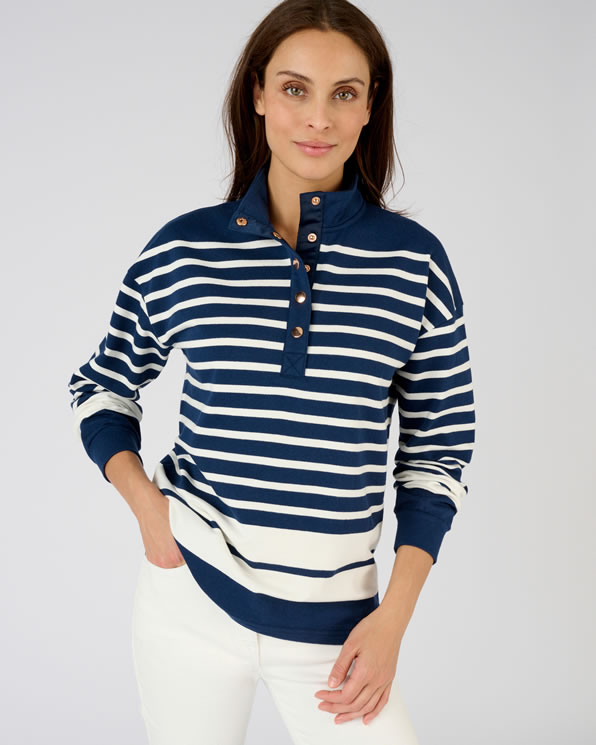 Gestreepte sweater online