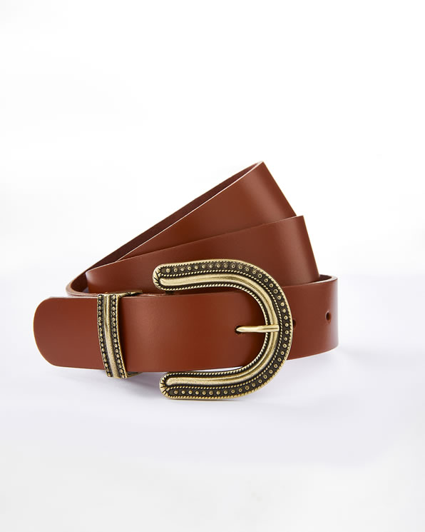 Ceinture croute de hot sale cuir de vachette