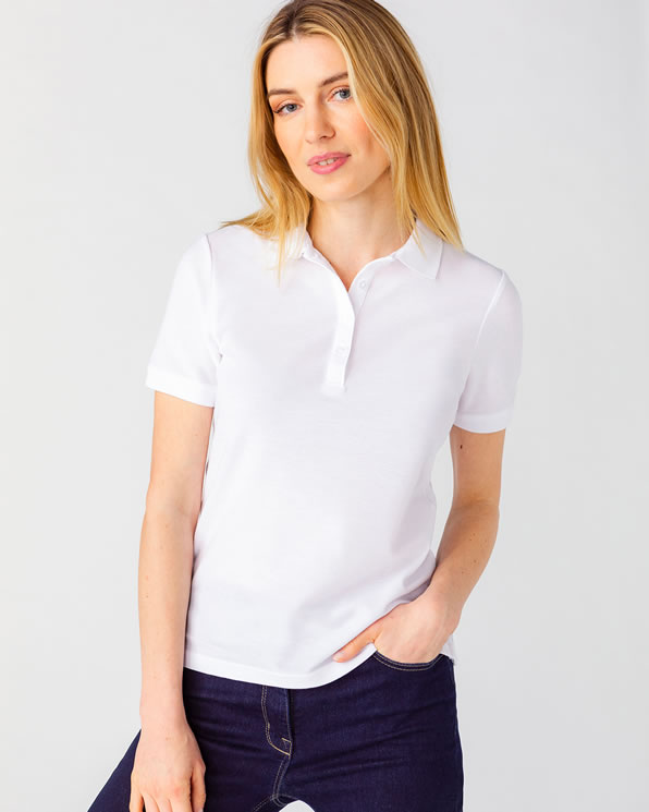Polo maille piquée