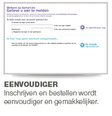 EENVOUDIGER - Inschrijven en bestellen wordt eenvoudiger en gemakkelijker.