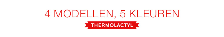 4 modellen, 5 kleuren