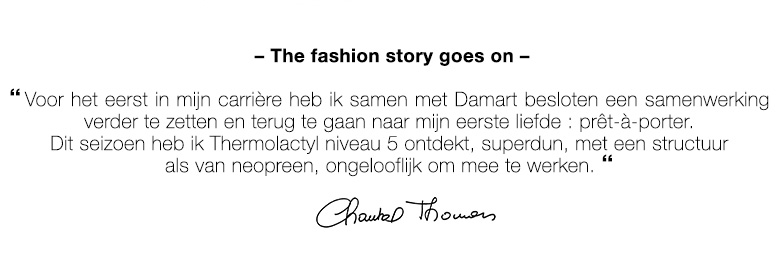 The fashion story goes on !