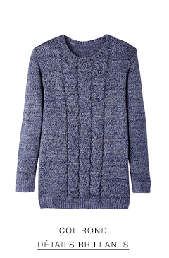 col rond détails brillants >